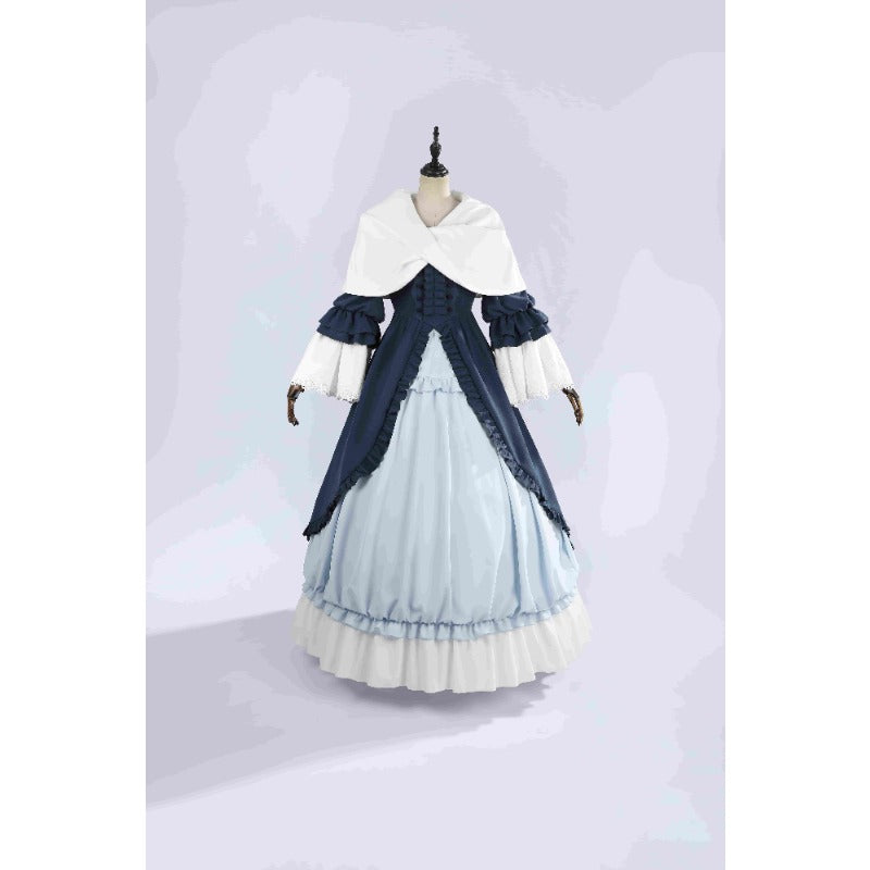 Halloweez Victorian Dress Cosplay Costume for Women - Timeless Elegant Historical Gown for Role Play