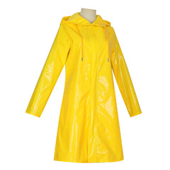 Coraline Cosplay Costume Caroline Full Set Yellow Raincoat Halloween Performance Suit for Women