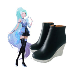 League of Legends K/DA Seraphine Cosplay Shoes for Anime Conventions - Halloweez