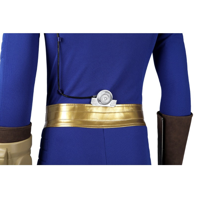 Halloweez Vault 75 Cosplay Jumpsuit with Armor for Halloween - Halloweez