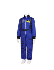Halloween Cosplay Blue Astronaut Costume for Children and Adults - Space Suit Performance Outfit