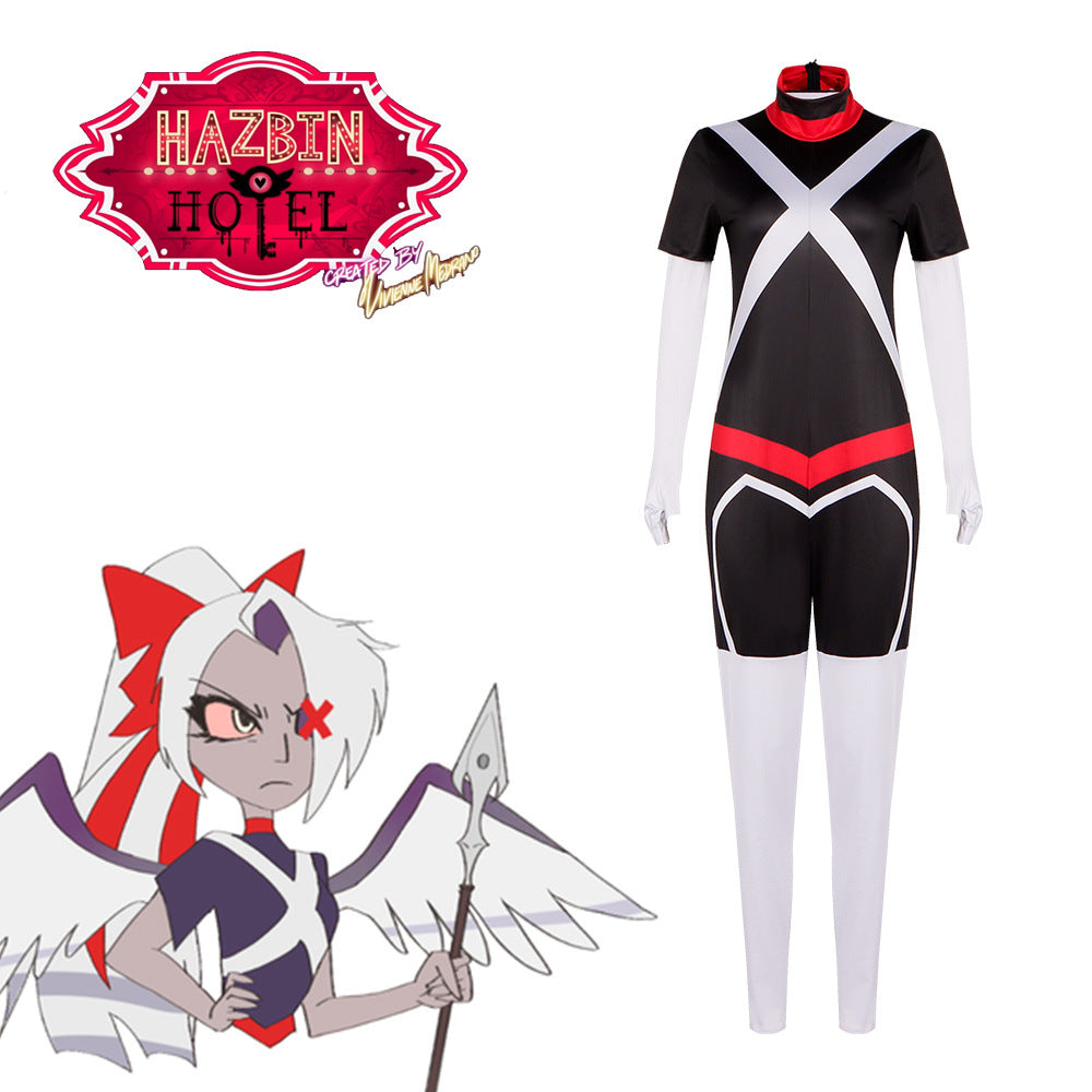 Hell's Hotel Cosplay Costume The Big Bad Vaggie The Guardian Vickie Cosplay Halloween Performance Costume