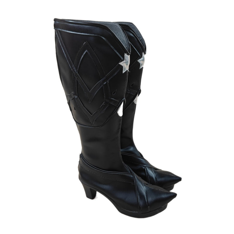 2120 Final Fantasy XIV Yukata Geta Boots Cosplay Shoes for Anime Conventions - Halloweez