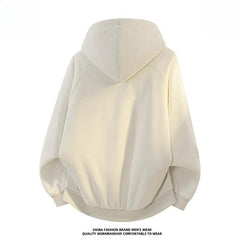Men's Designer Zip‑Up Hooded Jacket,Loose Plus‑Size Casual Outerwear for Autumn Custom