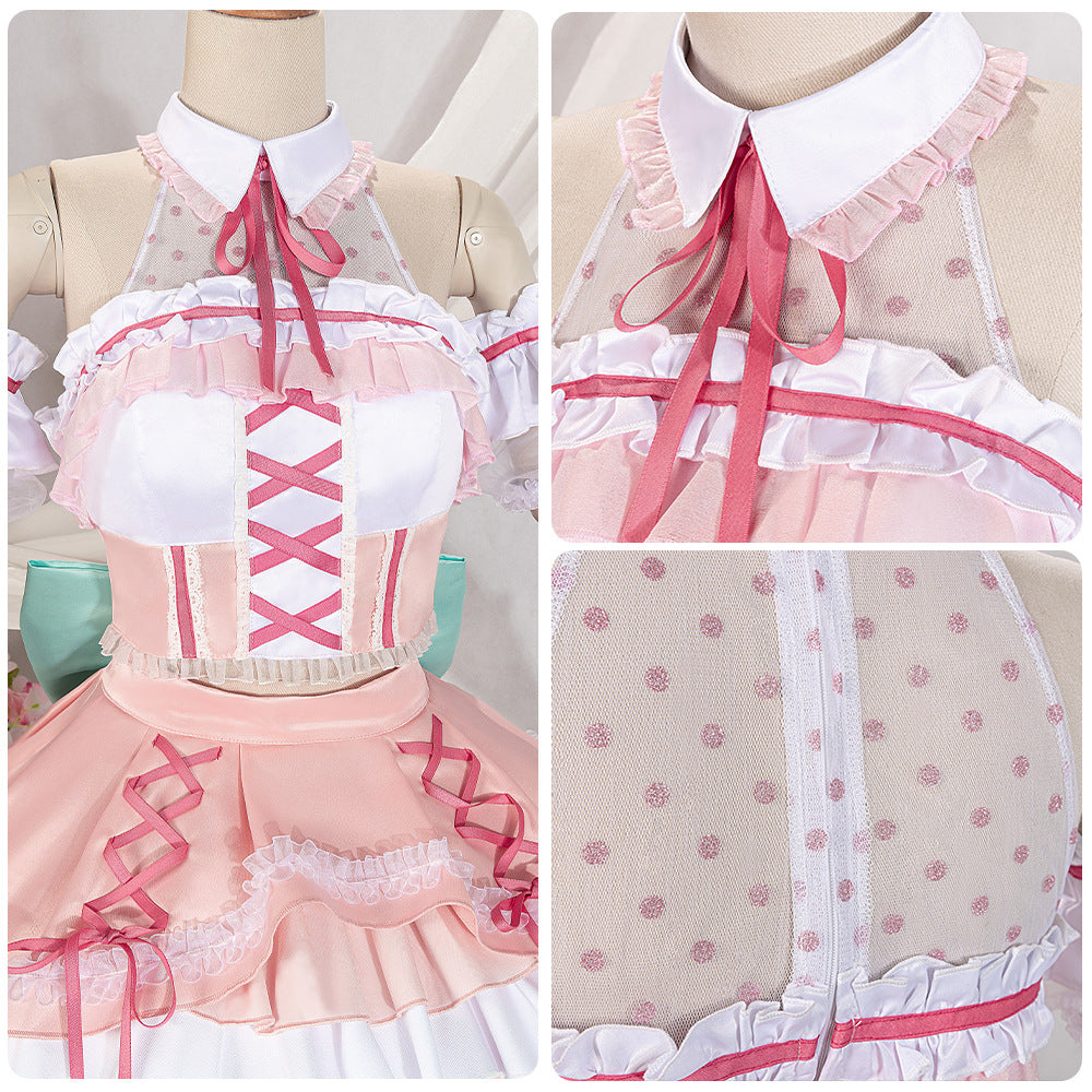 Bangdream Maruyama Aya Cosplay Costume Anime Game Outfit for Women - Halloweez