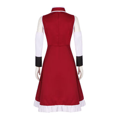 Magical Girl Madoka Cosplay Costume Sakura Kyoko Battle Dress Anime Role Play Outfit - Halloweez