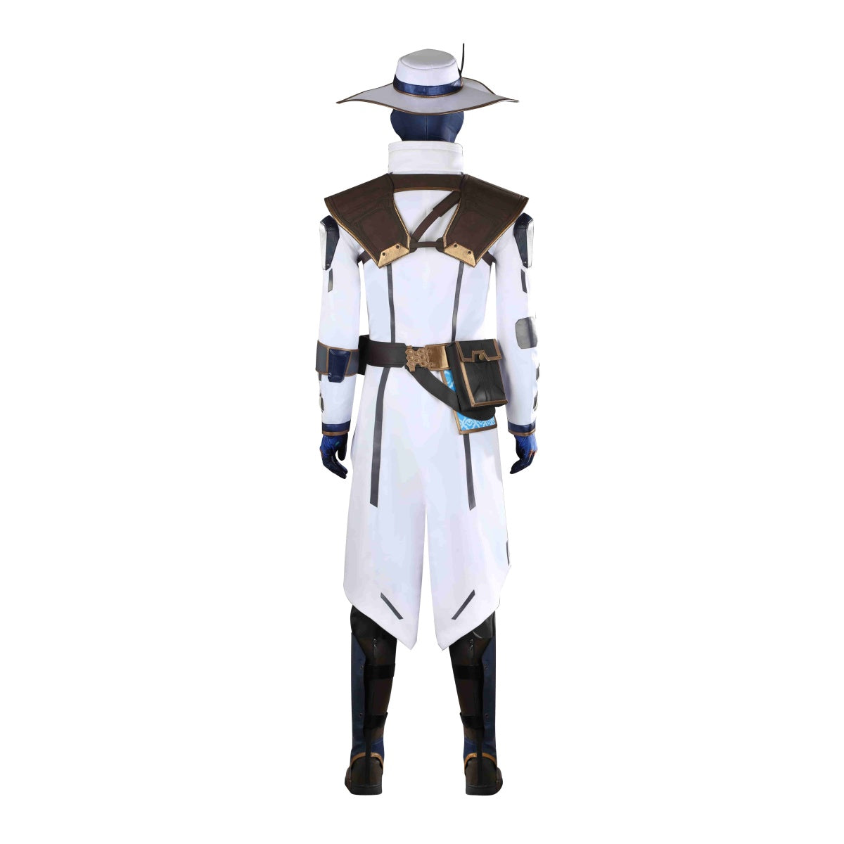 Premium Valorant Cypher Cosplay Costume Full Set for Game Role Play - Halloweez