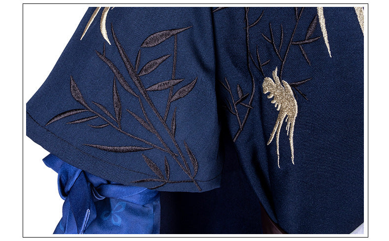 Yanyun Sixteen Tones Jiang Yan Cosplay Costume Full Set 2D Anime Outfit - Halloweez