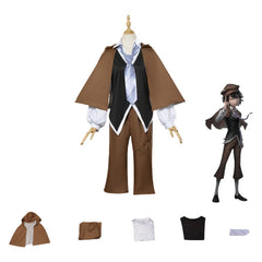 Bungo Stray Dogs Edogawa Ranpo Anime Cosplay Costume Dazai Osamu Role Play Halloween Outfit - Halloweez