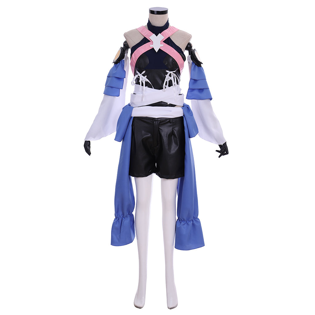 Disfraz de Halloween de Kingdom Hearts Birth By Sleep Aqua | Colección de cosplay de juegos premium