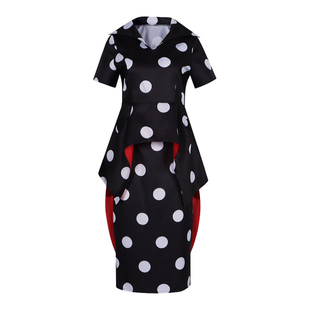 Movie Coraline Cosplay Costume Caroline Mother Halloween Cosplay Role Play Performance Clothing