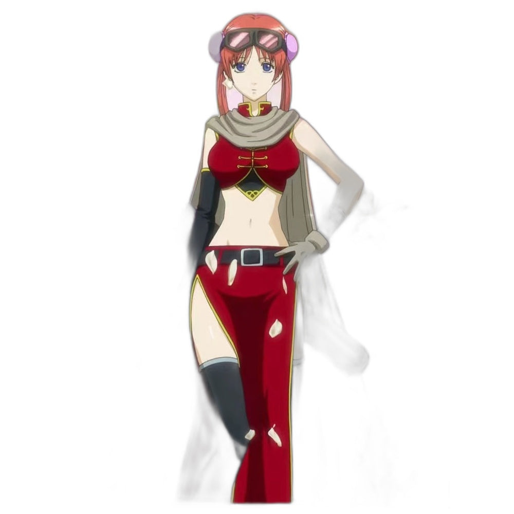 Gintama Kagura Two Years Later Cosplay Costume Anime Outfit for Women - Halloweez