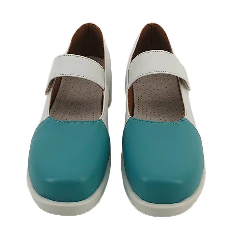 Doki Doki Literature Club Cosplay Shoes for Monika, Yuri, Sayori, Natsuki - Anime Convention Footwear - Halloweez