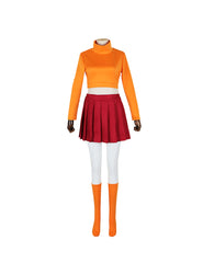 Scooby-Doo Velma Cosplay Costume - Authentic Role Performance Outfit - Halloweez
