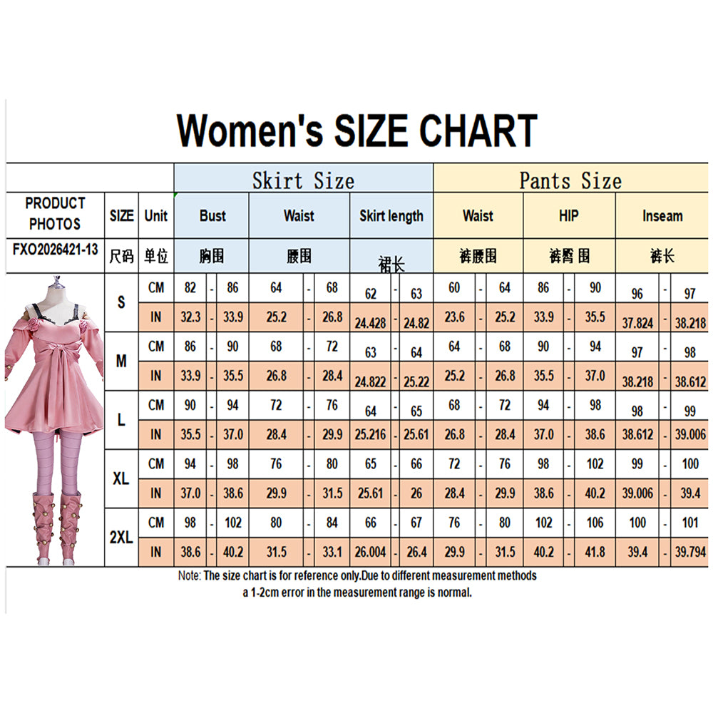 JoJo's Bizarre Adventure Steel Ball Run Lucy Steel Cosplay Costume, Complete Lucy Steel Outfit - Halloweez