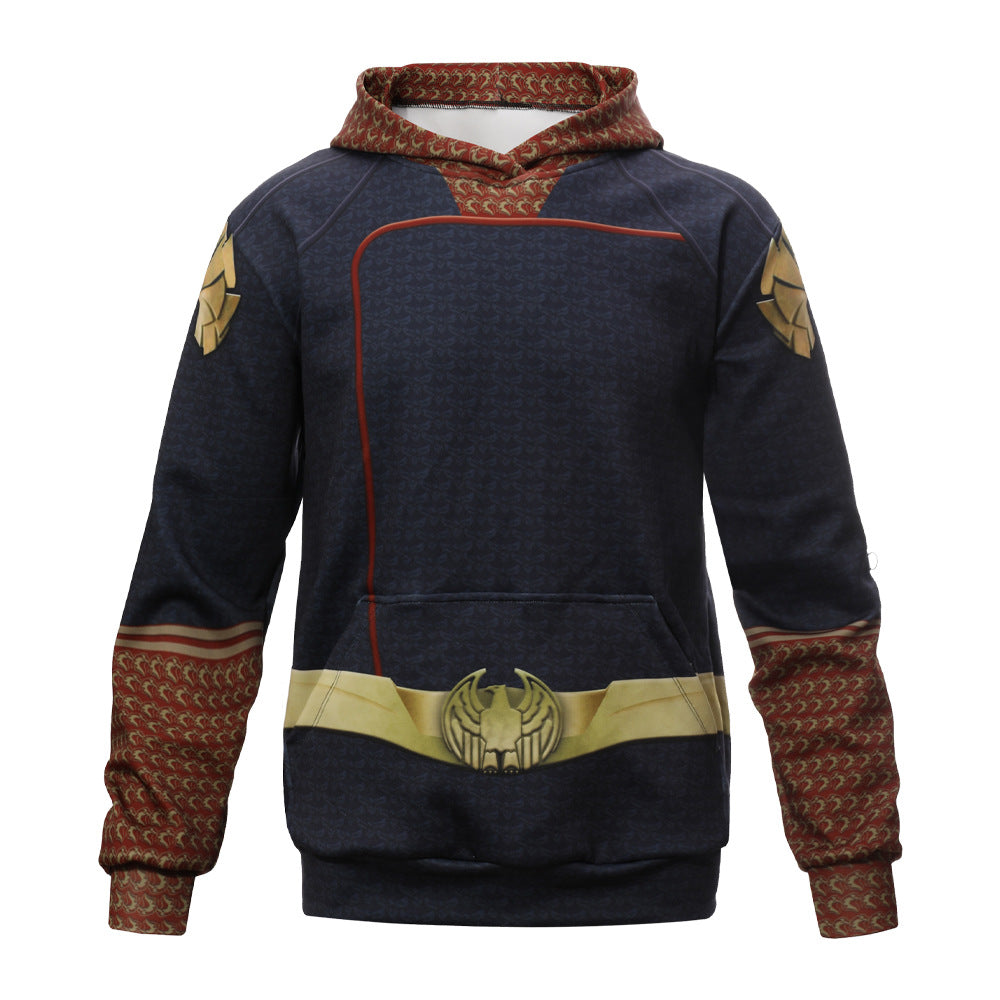 The Boys Cosplay Costume Homelander The Deep Starlight Hoodie for TV Show Fans - Halloweez