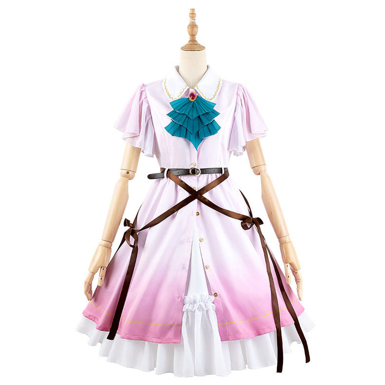 Renozora Girls' Academy Rurino Osawa Fujishima Itsuki Anniversary 2D Anime Costume Set - High Quality Cosplay Outfit - Halloweez