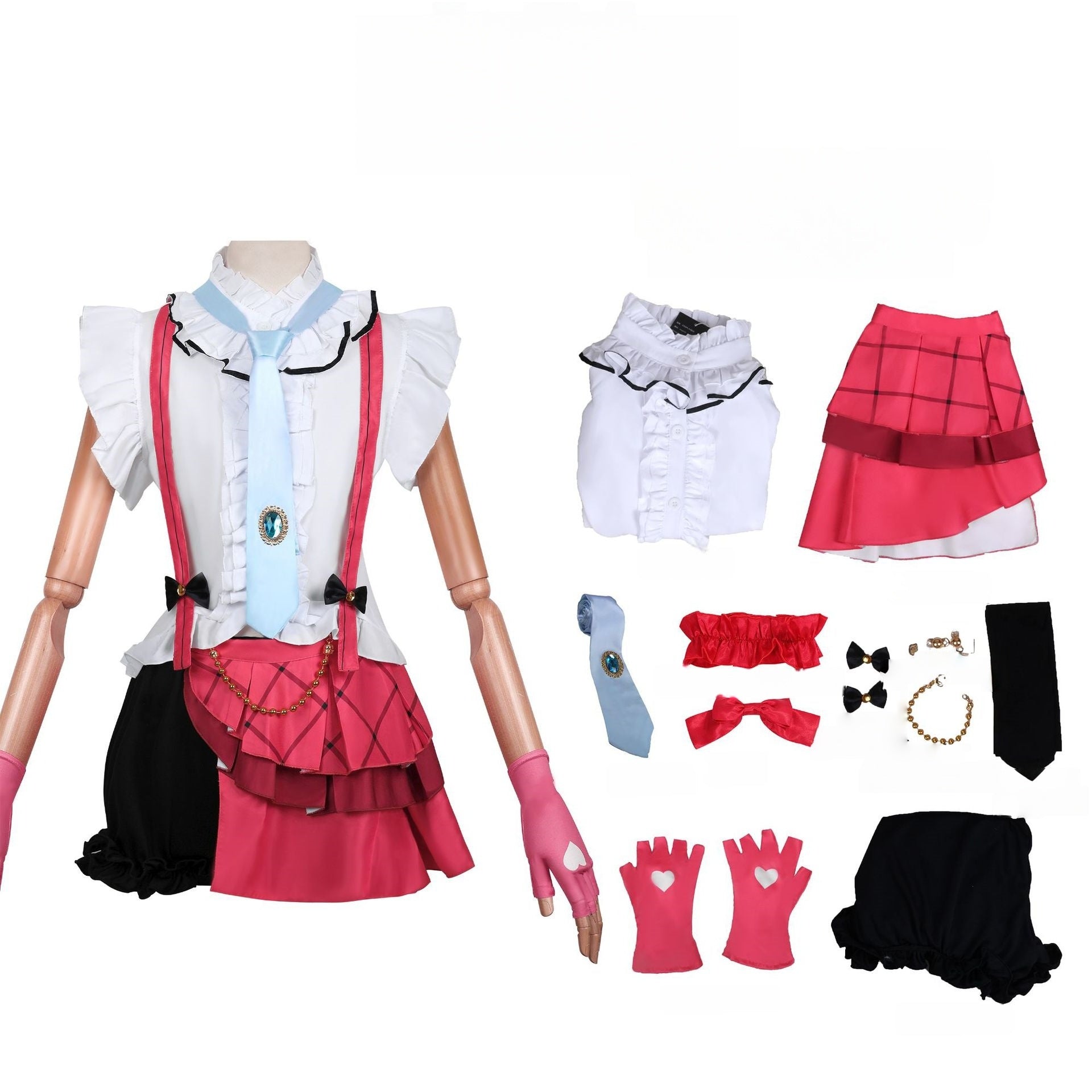 Love Live Concert Costume Eli Ayase Umi Sonoda Cosplay Outfit for Women - Halloweez