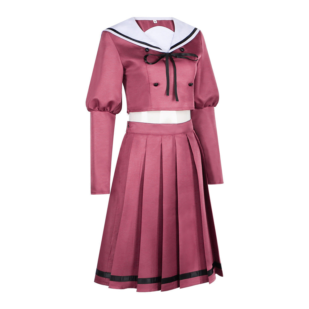 Hana Kaoru Rinka Cosplay Costume Kuri Kaoruko Anime School Uniform Daily Outfit with Floral Fragrance Blooming Cosplay Suit - Halloweez