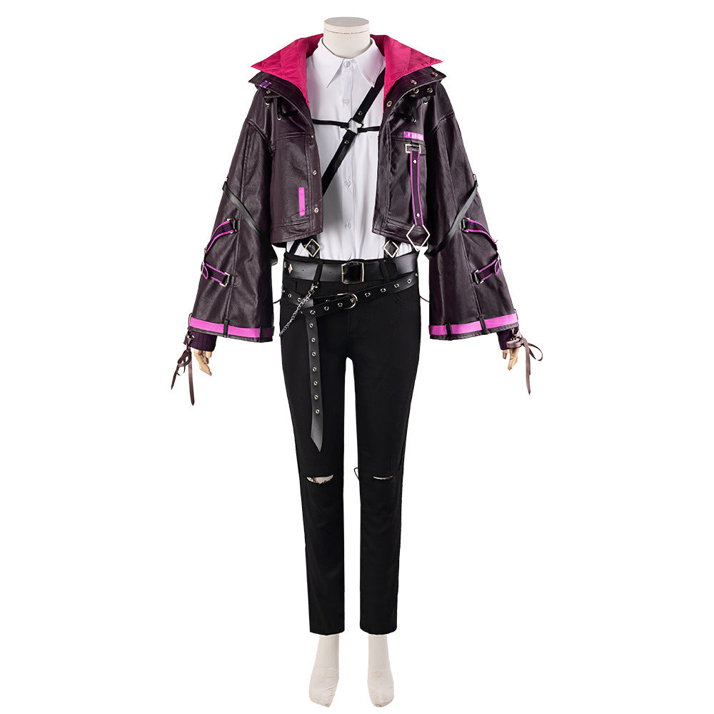 Sanrio KURODE Kuromi's "Knight" 2D Cosplay Anime Outfit for Men and Women - Kuromi Costume - Halloweez