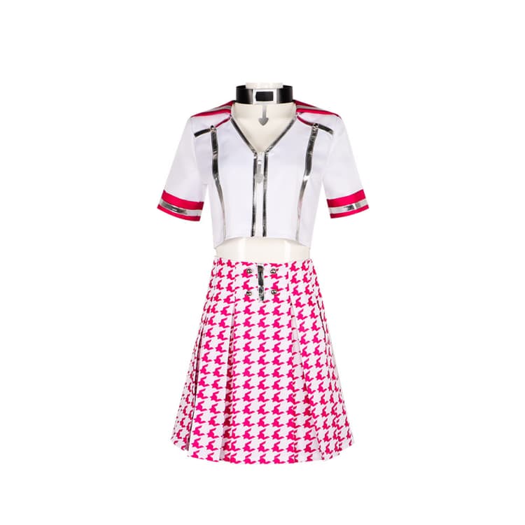 Persona 4 Rise Kujikawa Cosplay Costume School Uniform JK Skirt Halloween Performance Outfit