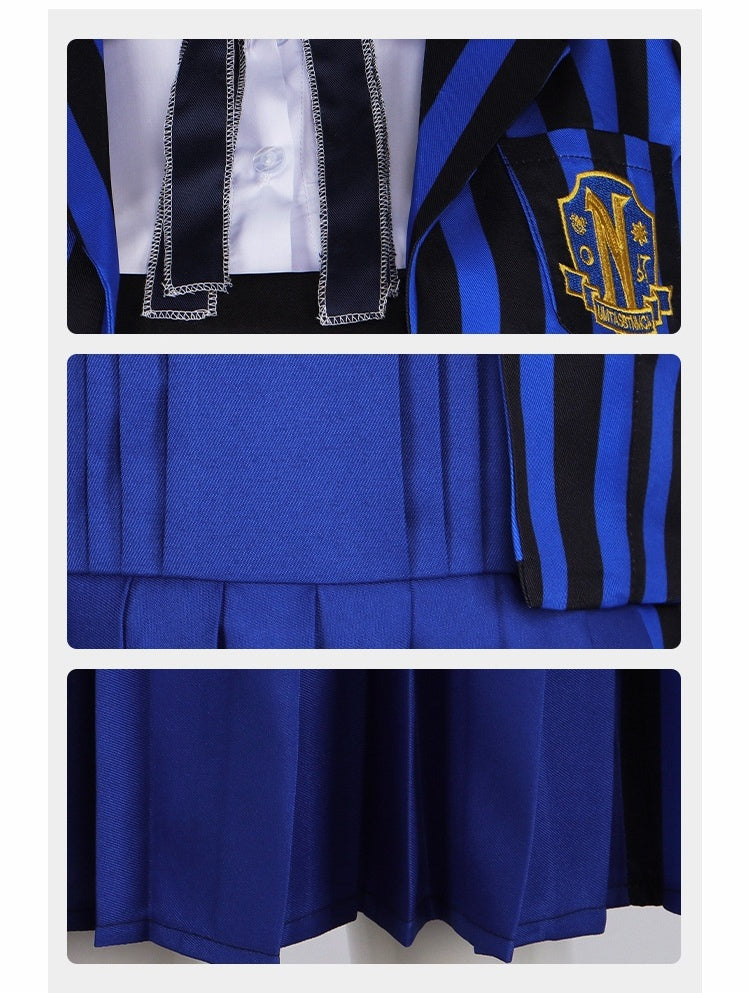 Wednesday Season 2 Enid Cosplay Costume - Addams Family Little Wolf Girl School Uniform Halloween Outfit - Halloweez