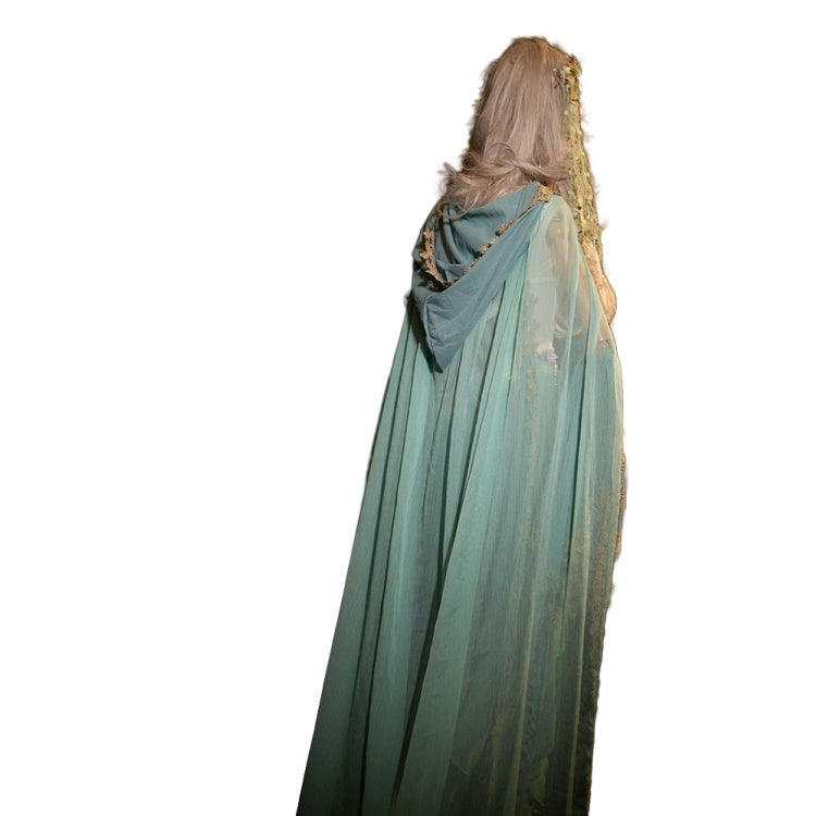 Original Handmade European and American Mythological Elf Theme Performance Dress, Western Style Princess Outfit - Halloweez