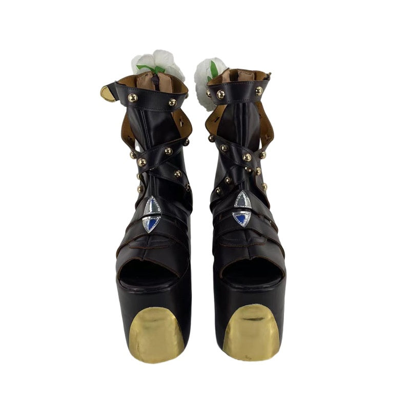 Arknights Pepe Cosplay Shoes for Anime Conventions and Performances - Halloweez