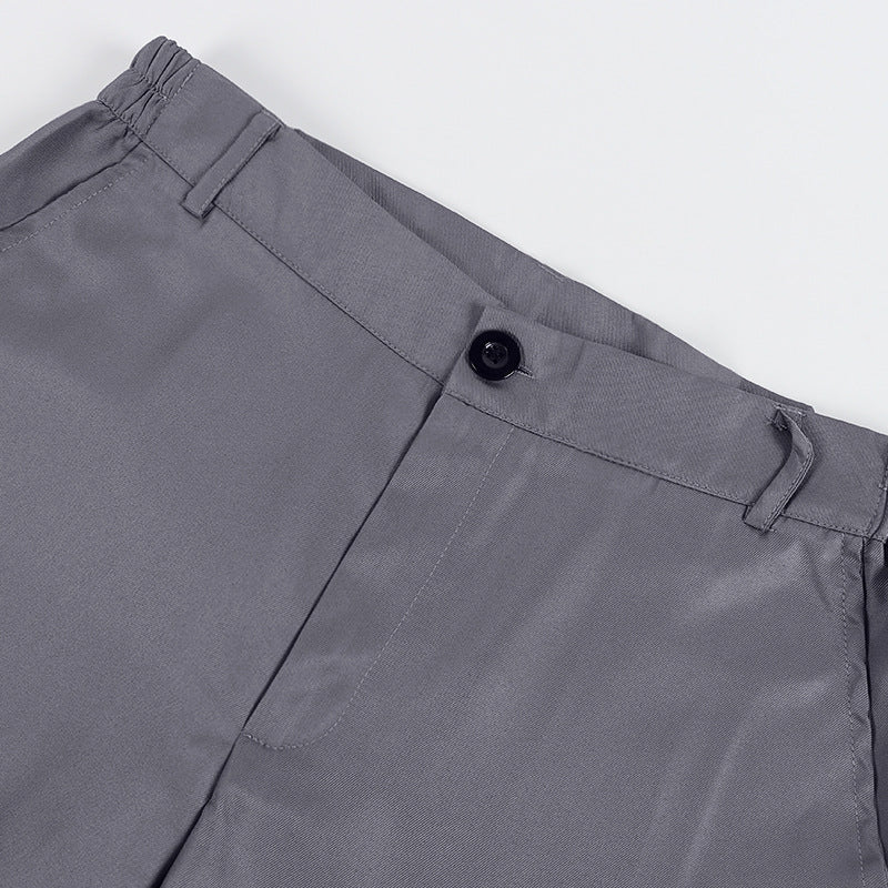 Grey Clown Cosplay Suit: Halloween Joker 2 Deluxe Costume Set - Halloweez