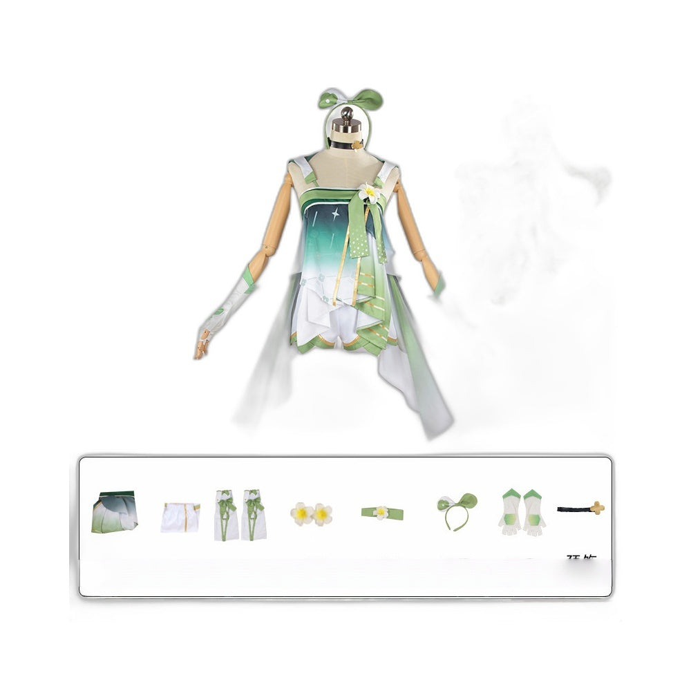 Wuthering Waves Verina Natural Rhythm Cosplay Costume for Female Role-Playing - Halloweez