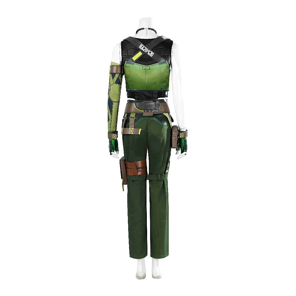 Valorant Skye Cosplay Costume Full Set | Premium Agent Outfit - Halloweez