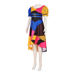 The Nightmare Before Christmas Sally Cosplay Costume Dress for Halloween and Stage Performance