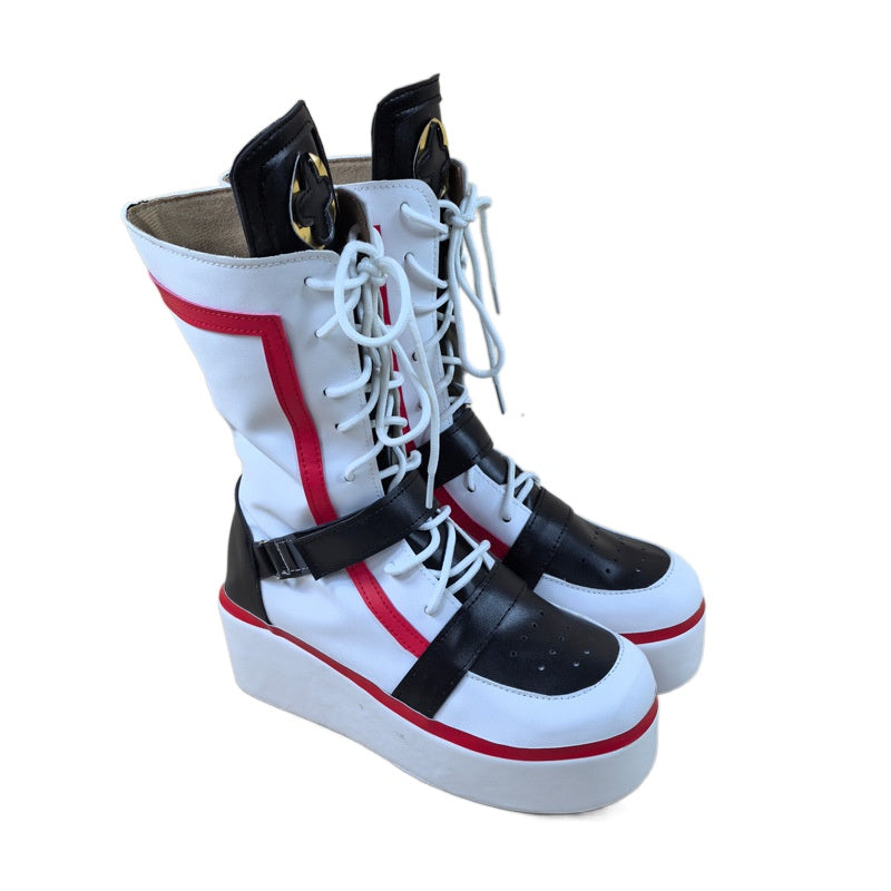 2188 Twisted Wonderland Alice in Wonderland Deucccos Shoes for Anime Cosplay - Halloweez