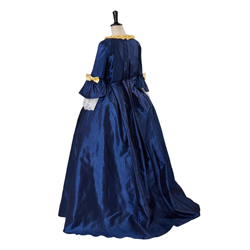 Halloweez Queen Marie Antoinette Inspired Rococo Ball Gown - Authentic 18th Century Victorian Dress Costume for Women