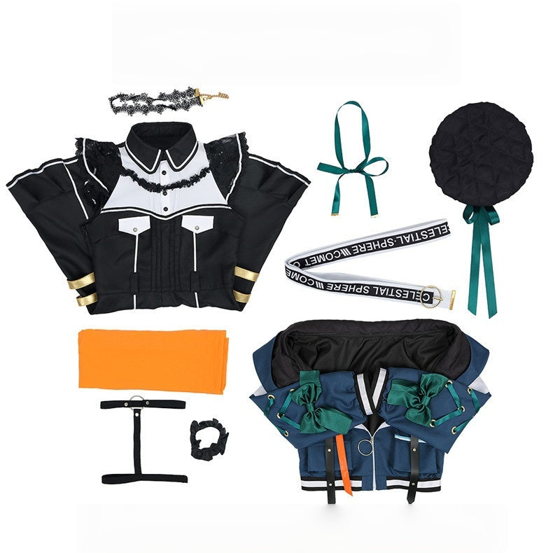 Vtuber Hoshimachi Suisei Cosplay Costume - Anime Virtual YouTuber Outfit - Halloweez