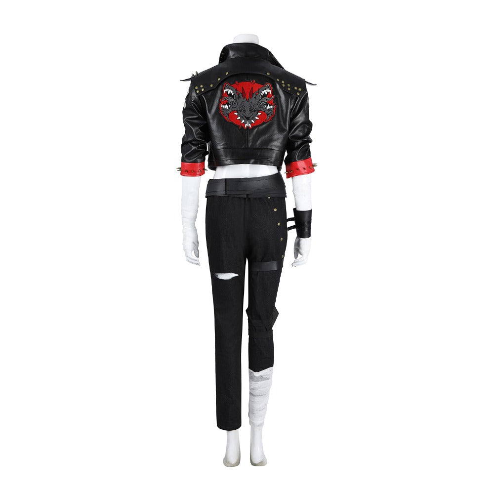 Arcane Season 2 Vi Cosplay Costume - League of Legends Inspired Outfit - Halloweez