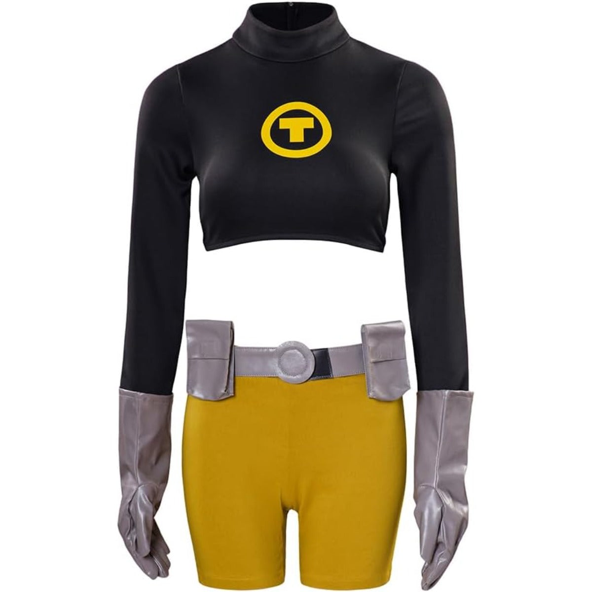 Costume de cosplay Teen Titan pour femme par Halloweez pour le plaisir des super-héros d'Halloween