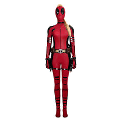 Deadpool & Wolverine Lady Deadpool Cosplay Costume Custom for Halloween Expo