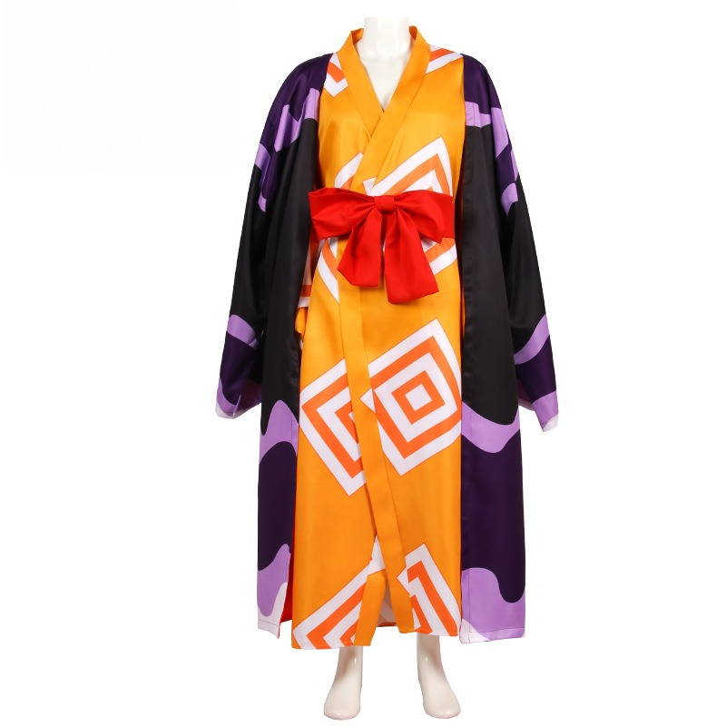 One Piece Jinbe Wano Country Cosplay Costume，Custom‑Made for Halloween & Comic Con