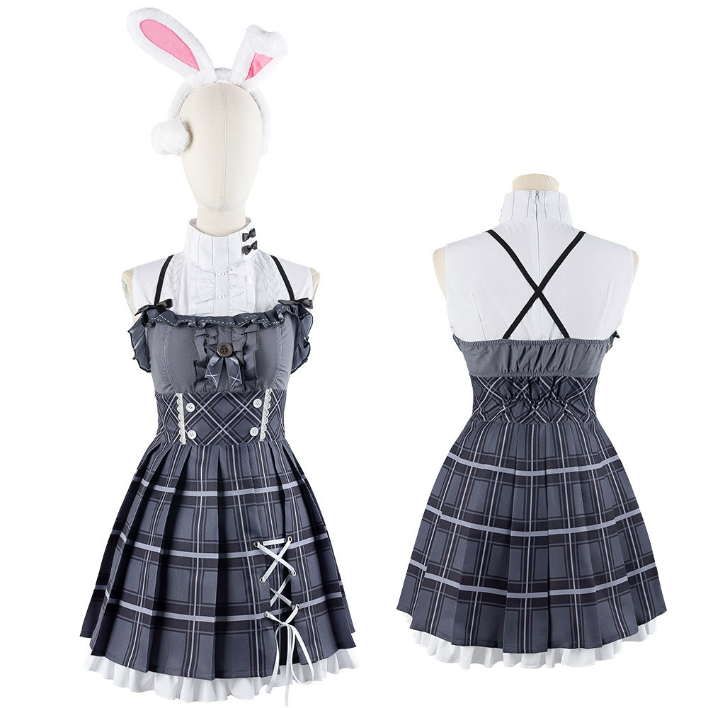 VTuber Amamiya Kokoro Cosplay Costume Anime Virtual Female Set - High Quality & Authentic - Halloweez