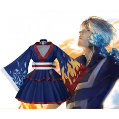 My Hero Academia Shoto Todoroki Kimono Cosplay Costume