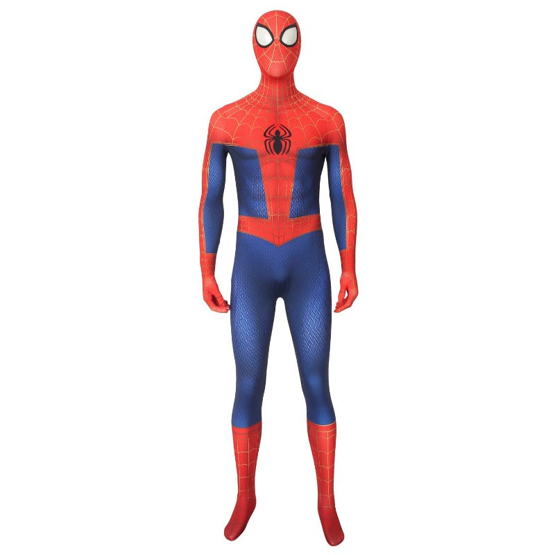 Halloweez Spiderman Spider-Verse Cosplay Jumpsuit - Adult Halloween Costume