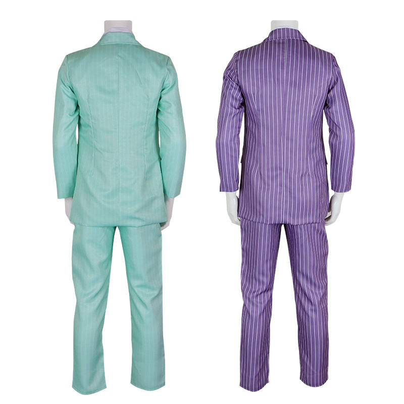 Tokyo Revengers Haruchiyo Sanzu Striped Suit Cosplay Costume Full Set