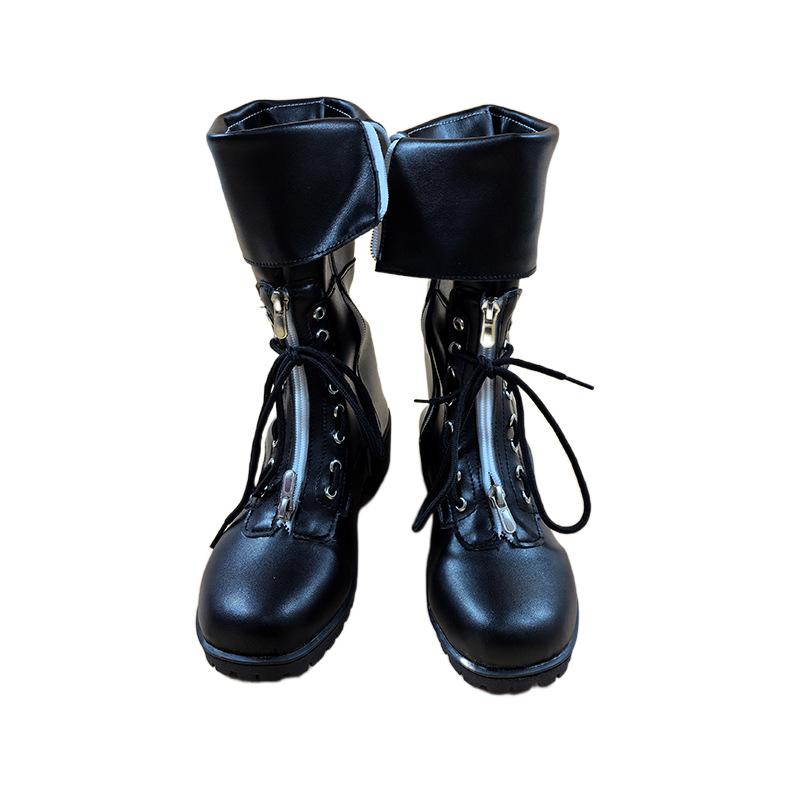 Arknights 5th Anniversary LOGOS Cosplay Shoes for 2D Anime Exhibition Performance - Halloweez