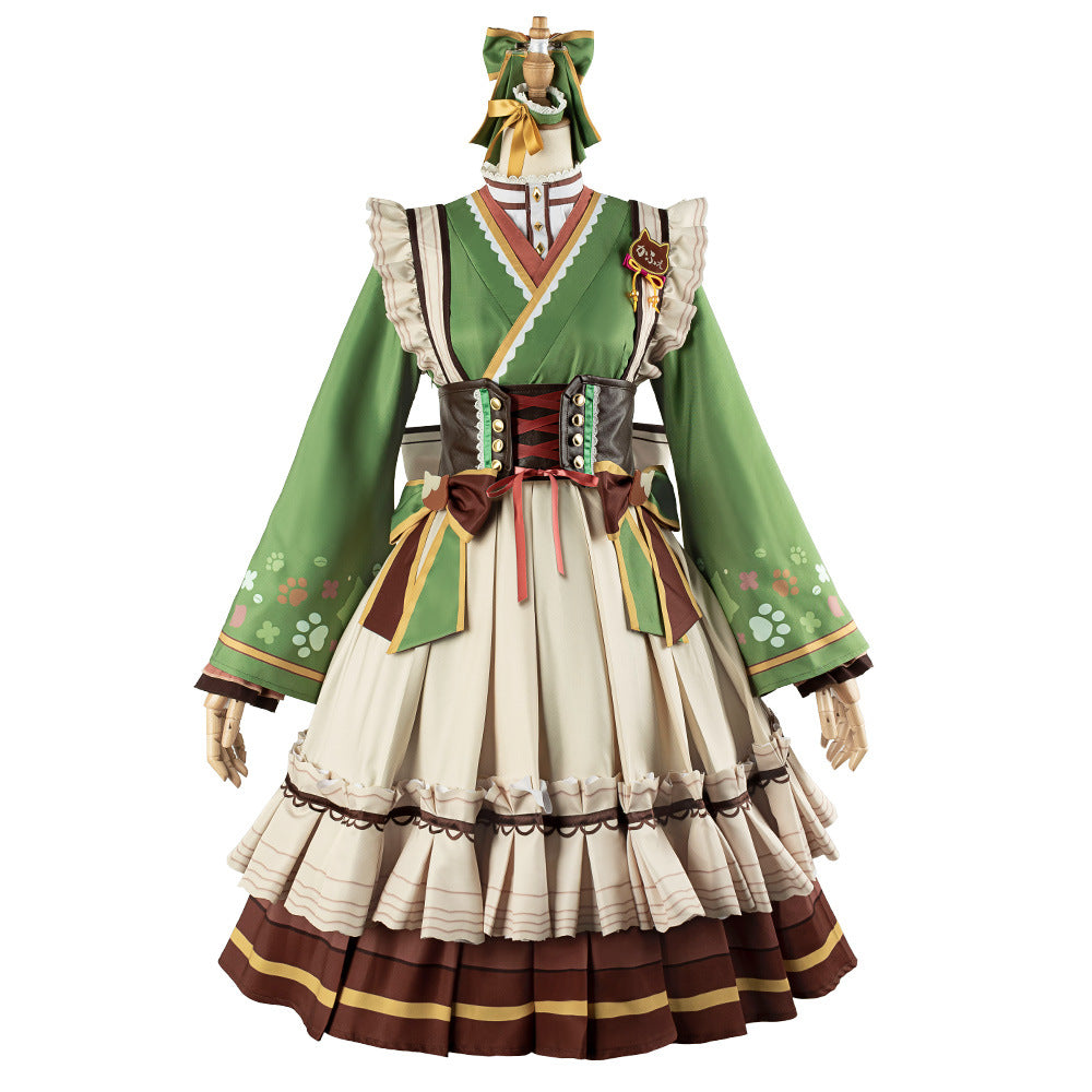Manhattan Cafe Racing Outfit Anime Cosplay Dress for Uma Musume Pretty Derby Fans - Halloweez