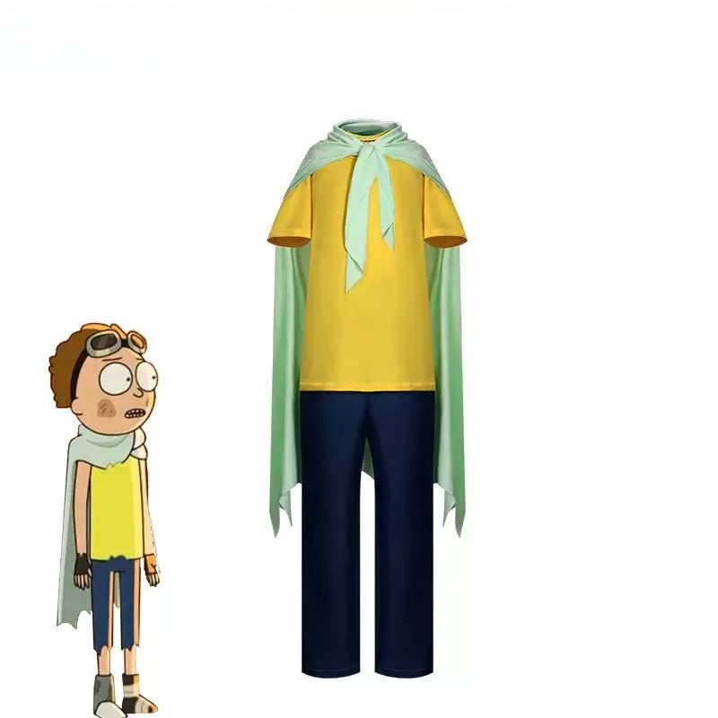 Rick and Morty Morty Smith cosplay costume - Halloweez