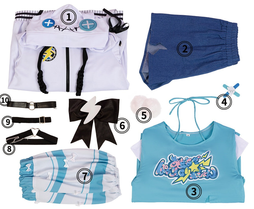 hololive DEV_IS Suimitsuki Cosplay Costume Anime Game Outfit for Women - Halloweez