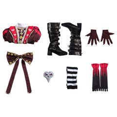 Halloweez: Alice Madness Returns Cosplay Costume Dress, Gloves, Socks & Bowknot - Women's Halloween Outfit