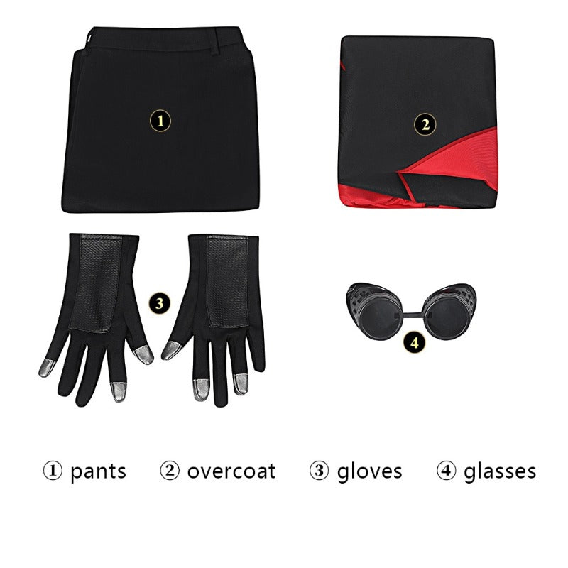 Disfraz de cosplay del malvado Dr. Eggman para Halloween: atuendo de juego de rol de anime para Halloween