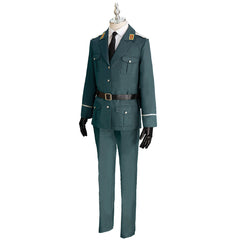 Halloweez Yuri Briar Cosplay Costume for Men, SPY x FAMILY Anime-Inspired Outfit with Accessories